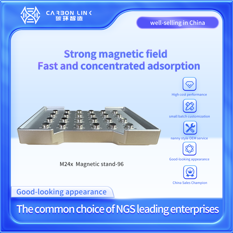 Magnetic Product Display Rack Global Magnetic Racks and Plates oem expert Carbonlinkai96-well plate ...