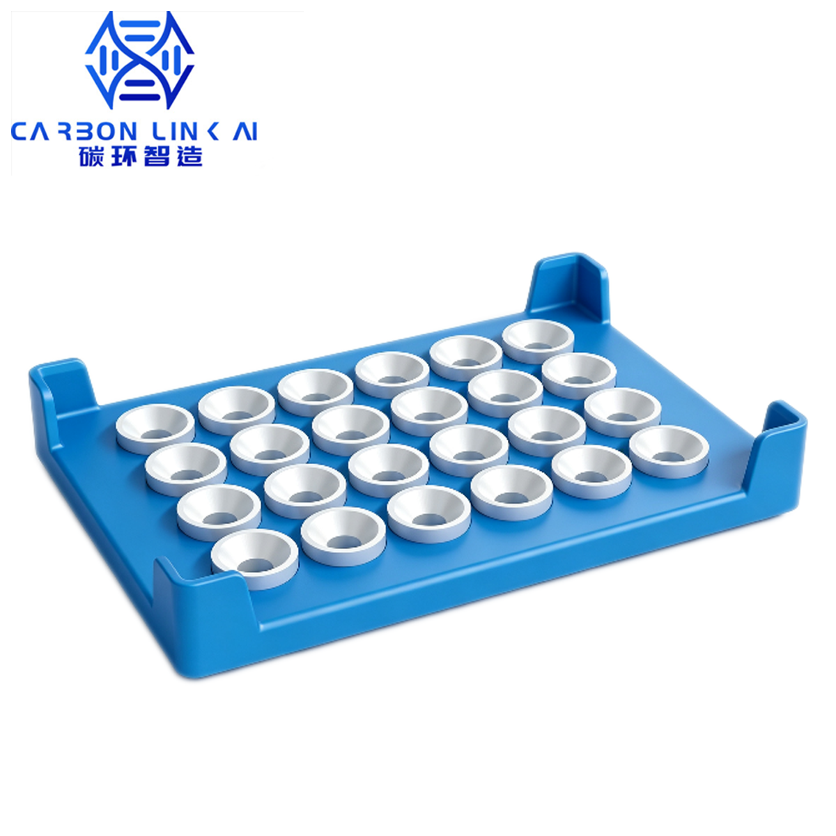 Global magnetic rack custom expert Carbonlinkai 24-well magnet plates 24-well deep-well plate magnetic bead separation rack rival to international standards at just 1/4 of the cost - Image 2