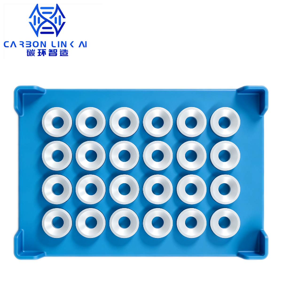 Global magnetic rack custom expert Carbonlinkai 24-well magnet plates 24-well deep-well plate magnetic bead separation rack rival to international standards at just 1/4 of the cost - Image 3