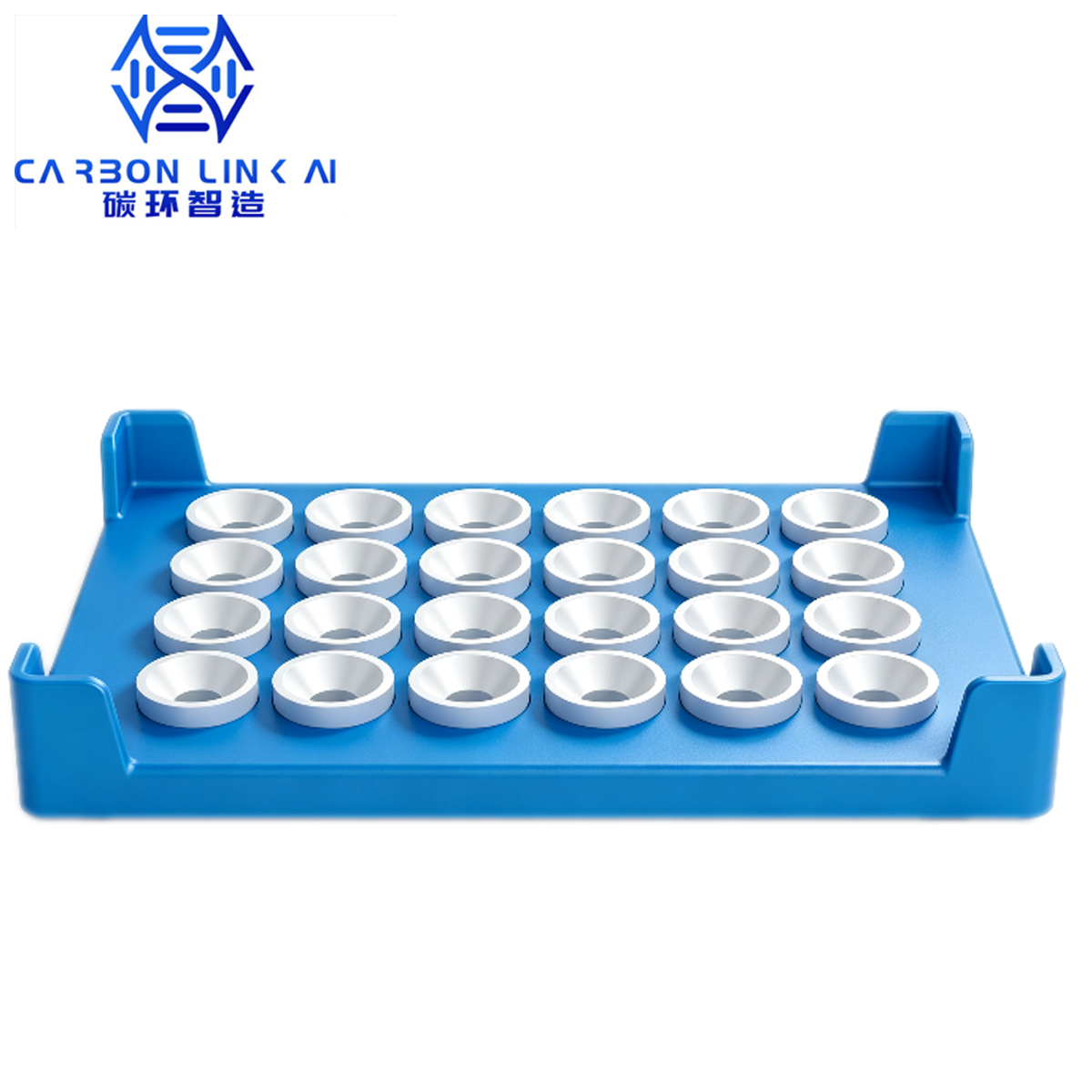 Global magnetic rack custom expert Carbonlinkai 24-well magnet plates 24-well deep-well plate magnetic bead separation rack rival to international standards at just 1/4 of the cost - Image 4